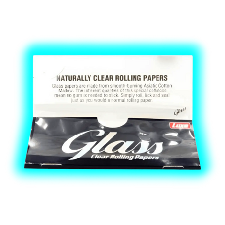 Glass King Size Transparent Cellulose Papers 1 Pack