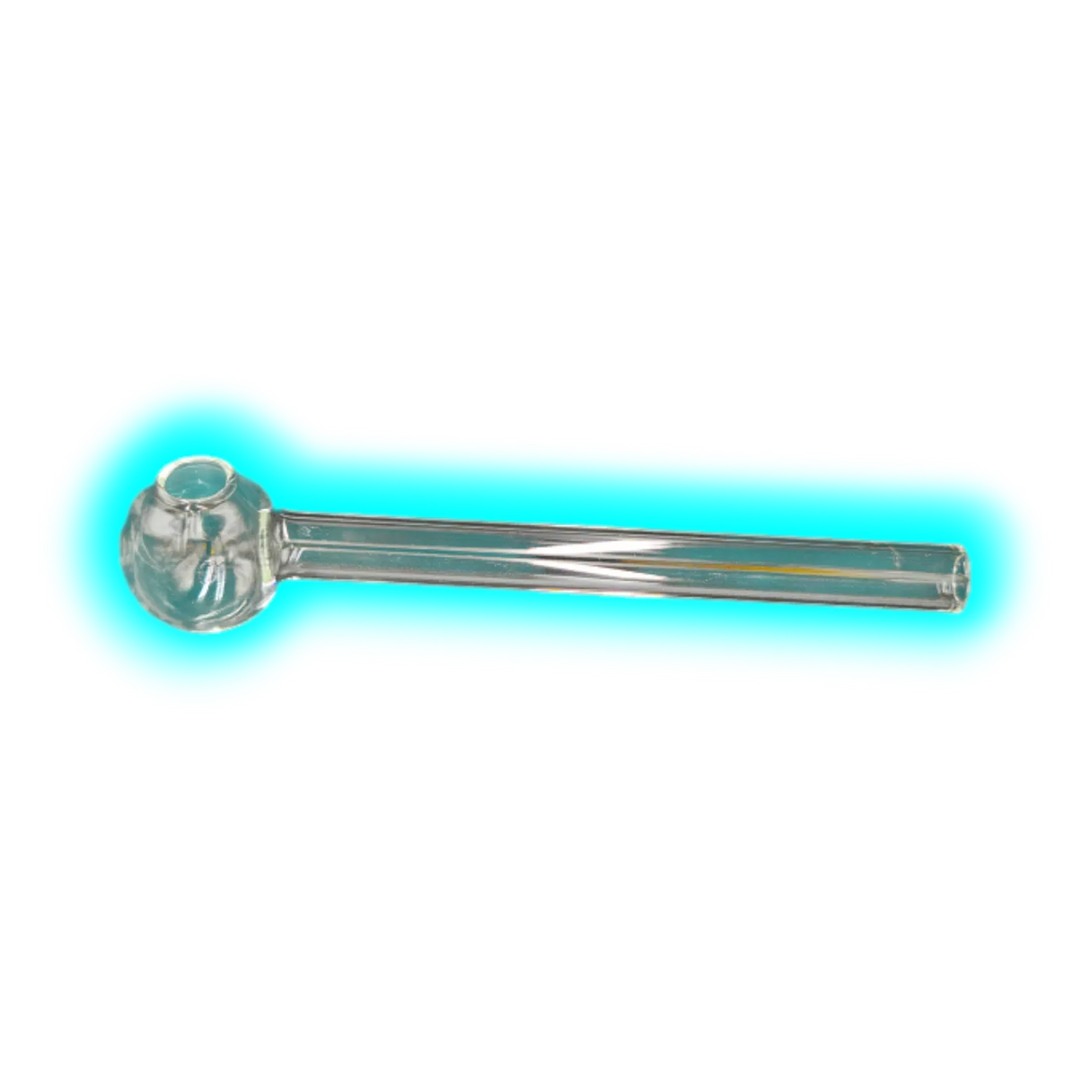 Glass Oil Pipe Clear 120mm