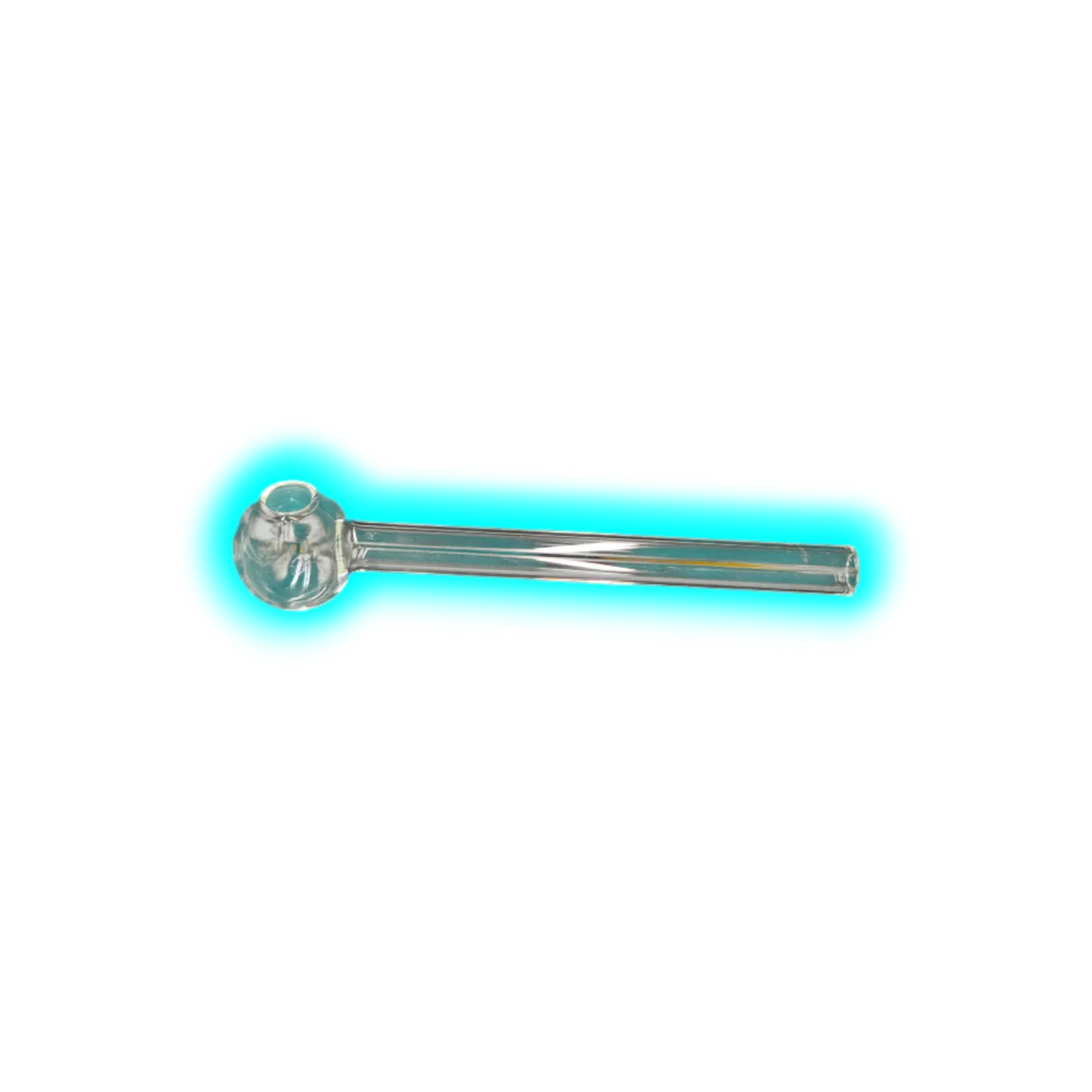 Glass Oil Pipe Clear 120mm