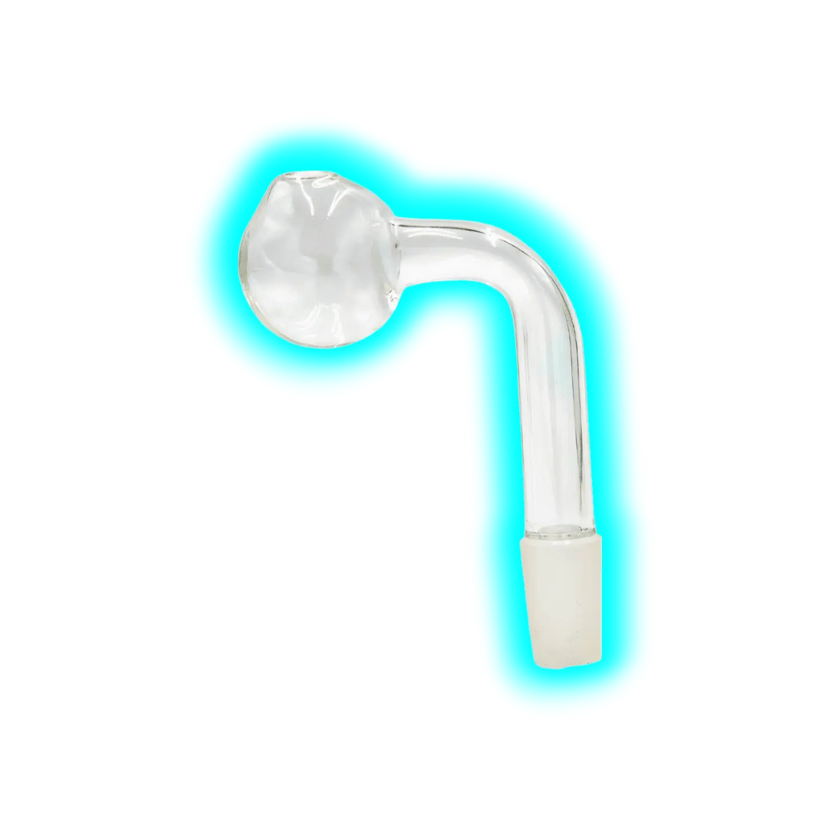 Glass Oil pipe curved with 14mm joint