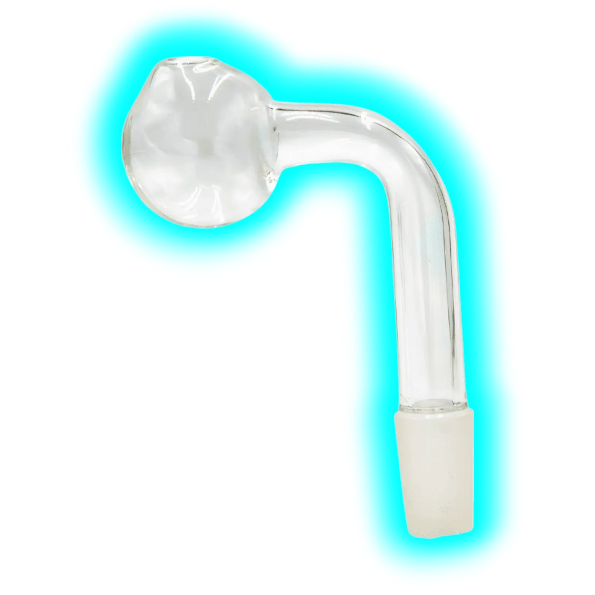 Glass Oil pipe curved with 14mm joint