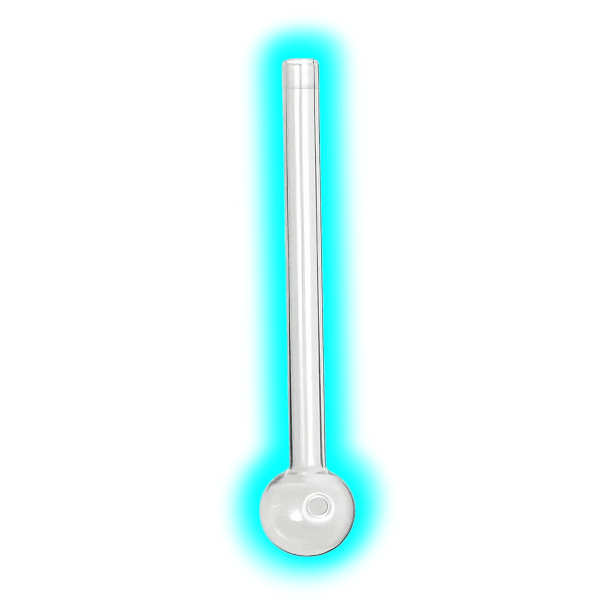 Glass Oil pipe straight 110mm