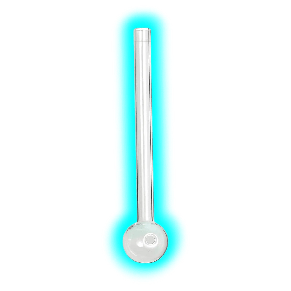 Glass Oil pipe straight 110mm