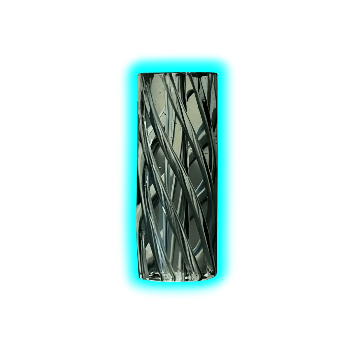 Glass Spiral Filter Black 10mm