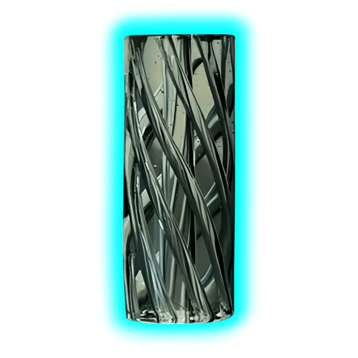 Glass Spiral Filter Black 10mm