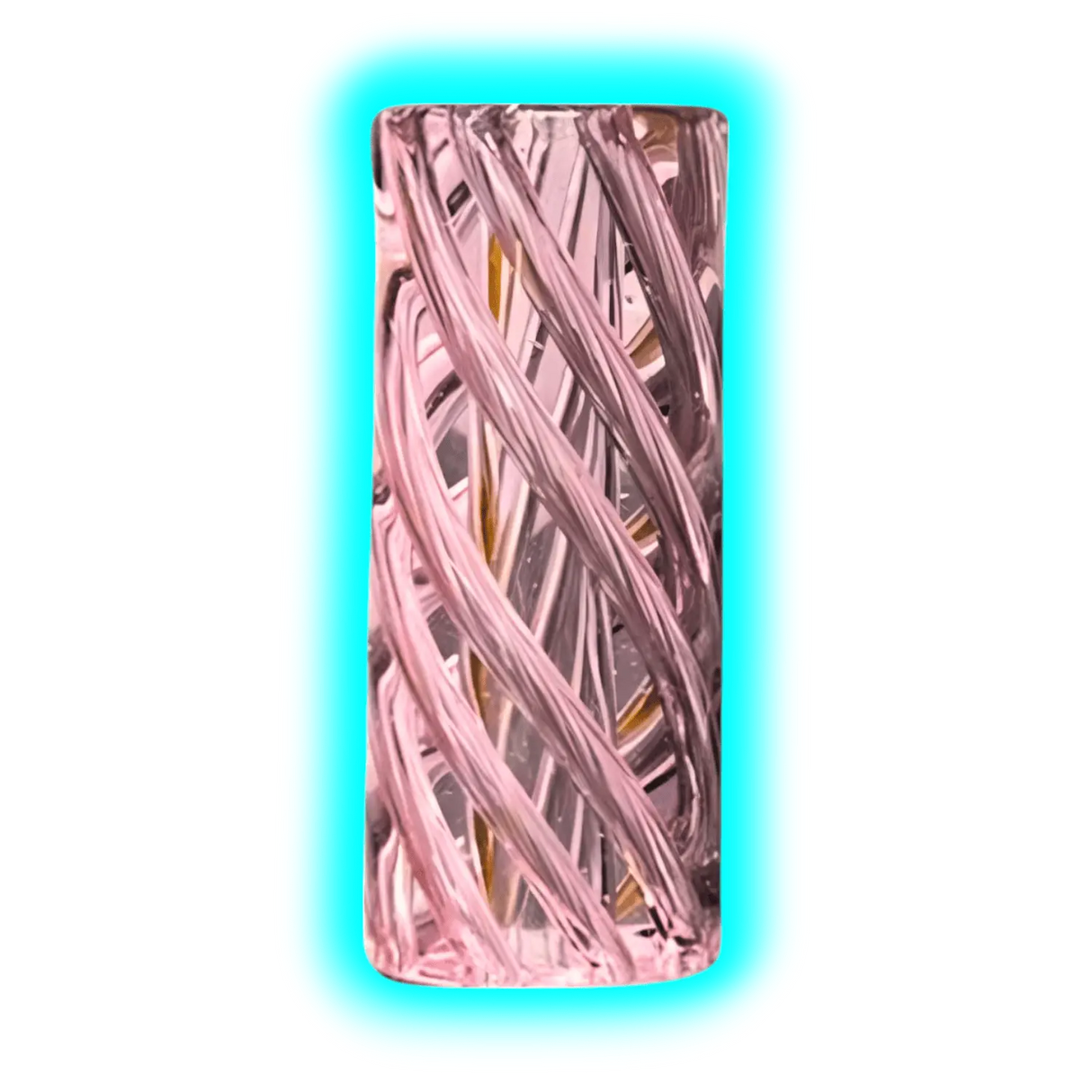 Glass Spiral Filter Pink 10mm