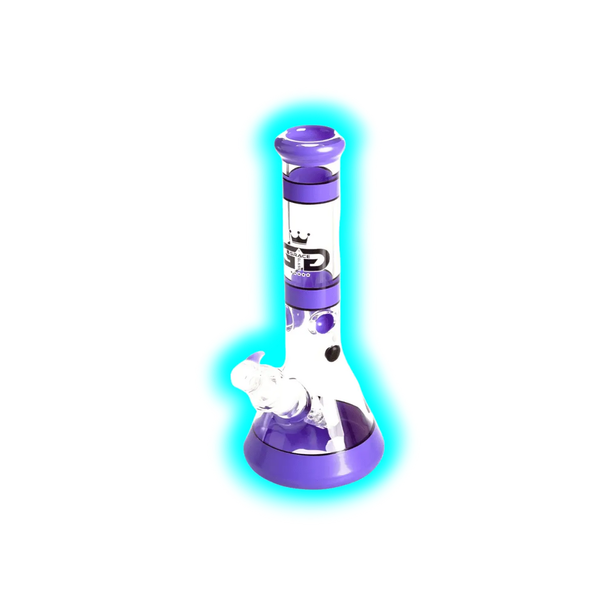 Grace Glass | Beaker Series Purple 30cm