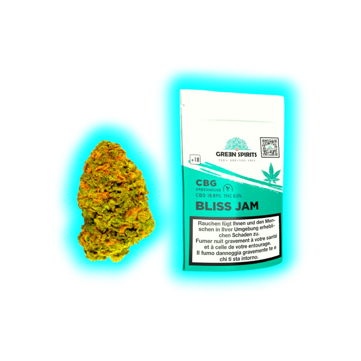 Green Spirits Bliss Jam CBG 6g