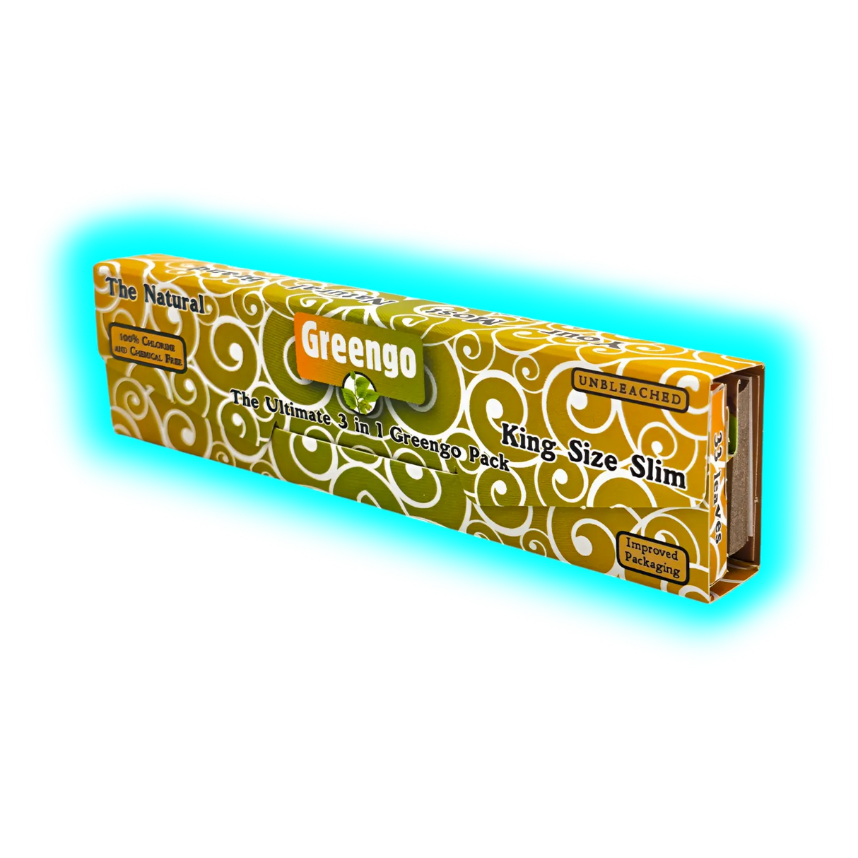 Greengo King Size Slim + Filter + Rollingtray