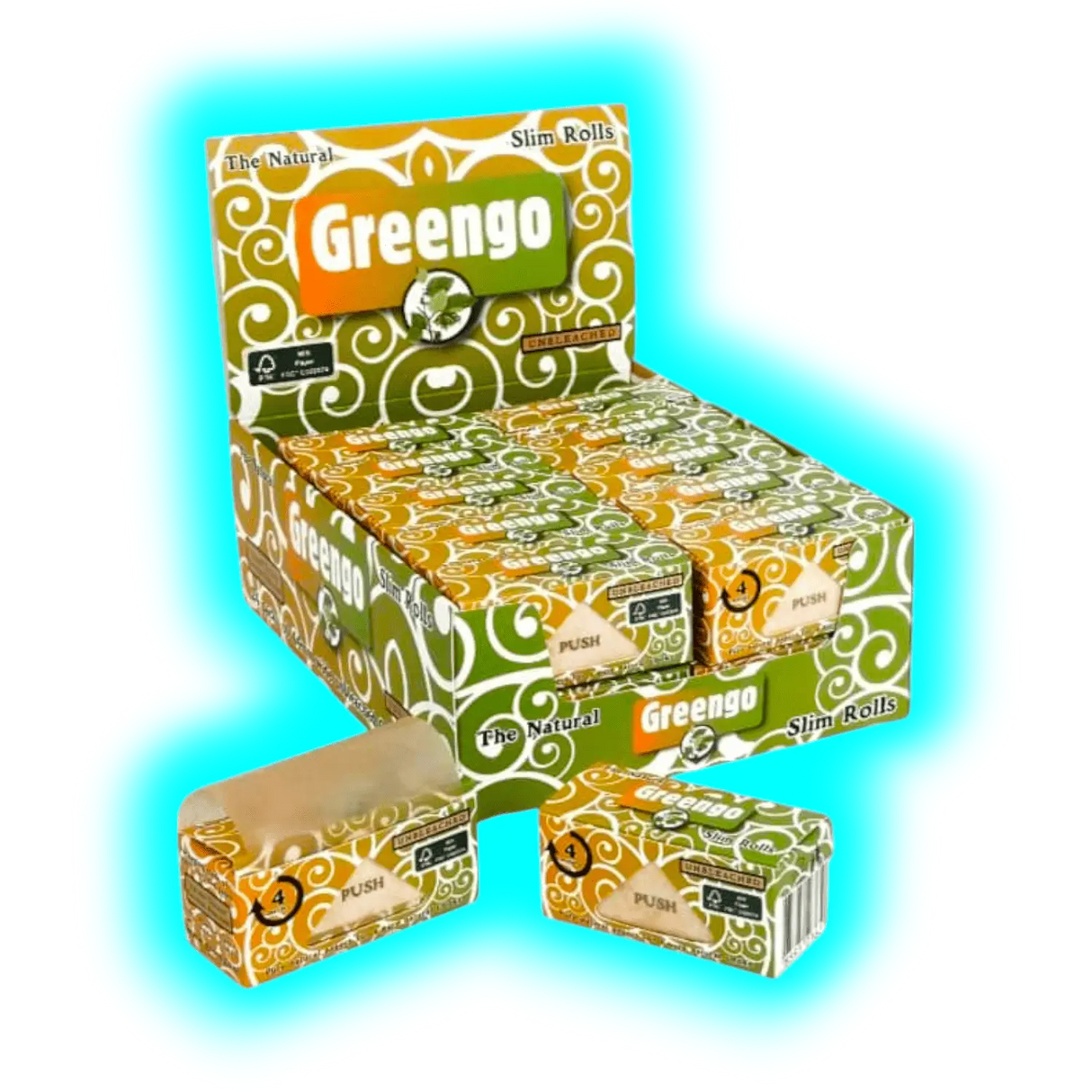Greengo The Natural Slim Rolls 4m Box