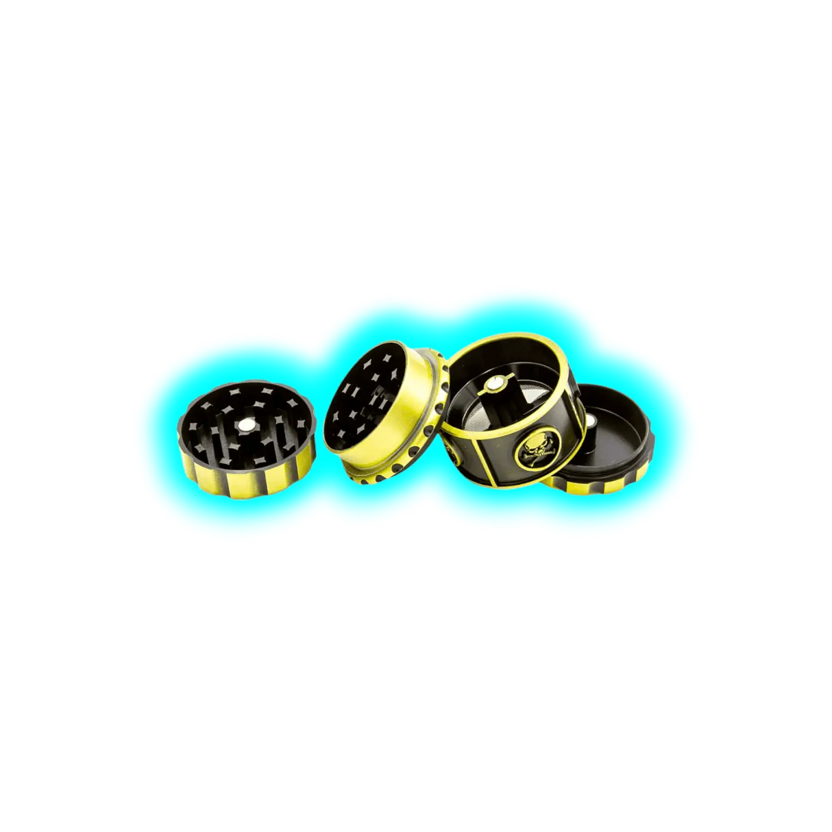 Grinder Metall 4 Teilig assortiert