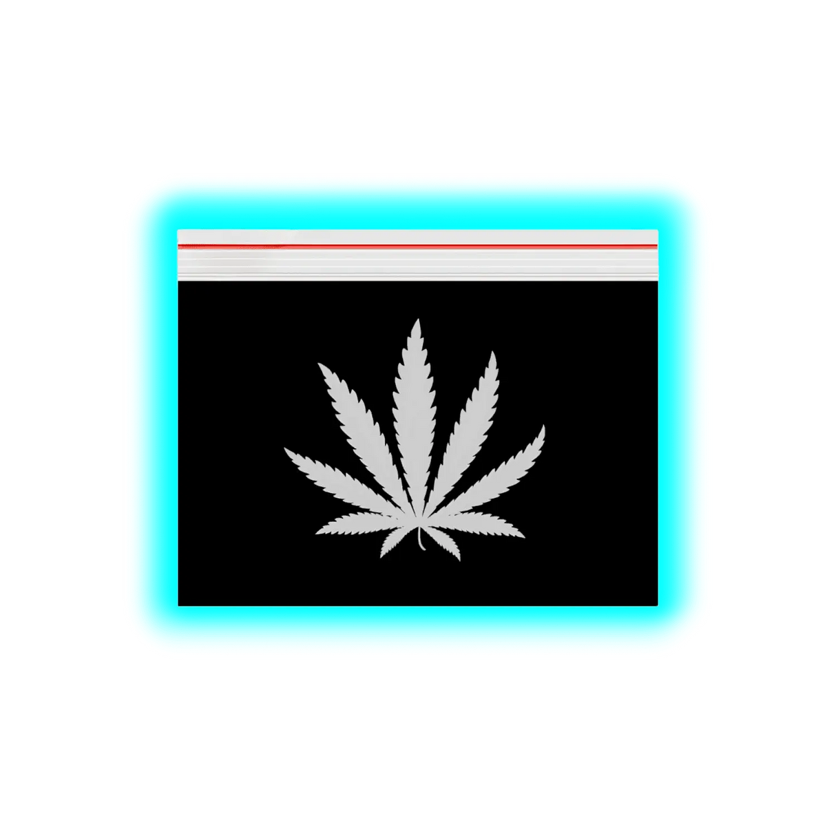 Grip Black Logo Transparent 100pcs 85x60