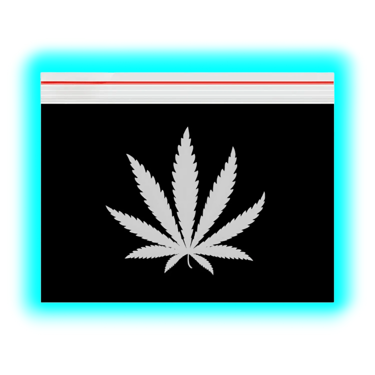 Grip Black Logo Transparent 100pcs 85x60