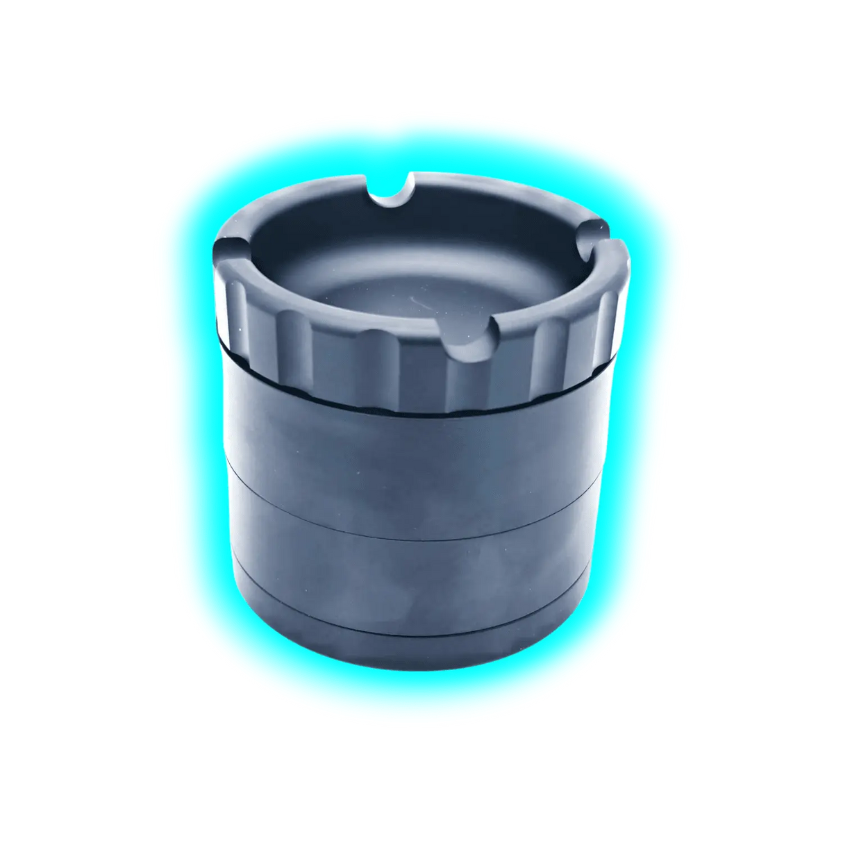 Hammercraft Aluminium Grinder with integrated Ashtray 60mm