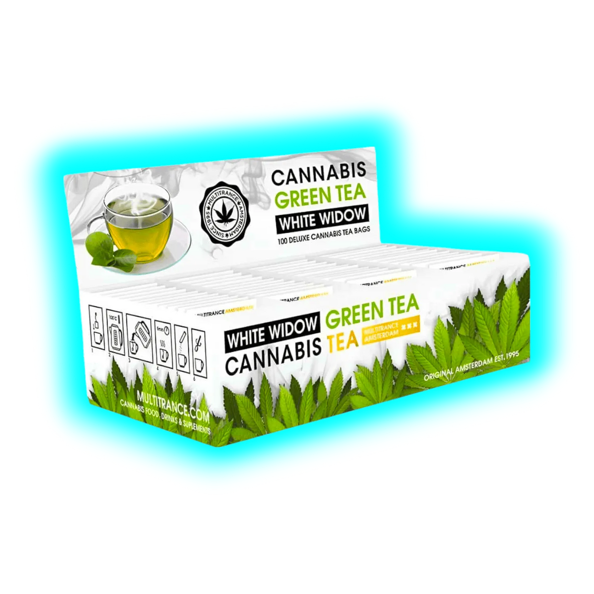 Hanftee Cannabistea White Widow 100 Beutel à 1.5g