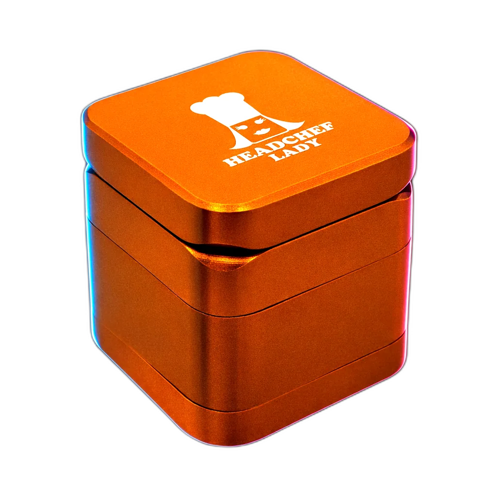 Headchef Lady Cube Grinder Gold