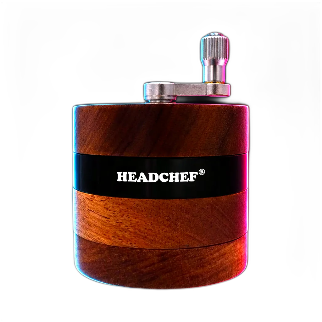 Headchef Woodsman Grinder Black 62mm