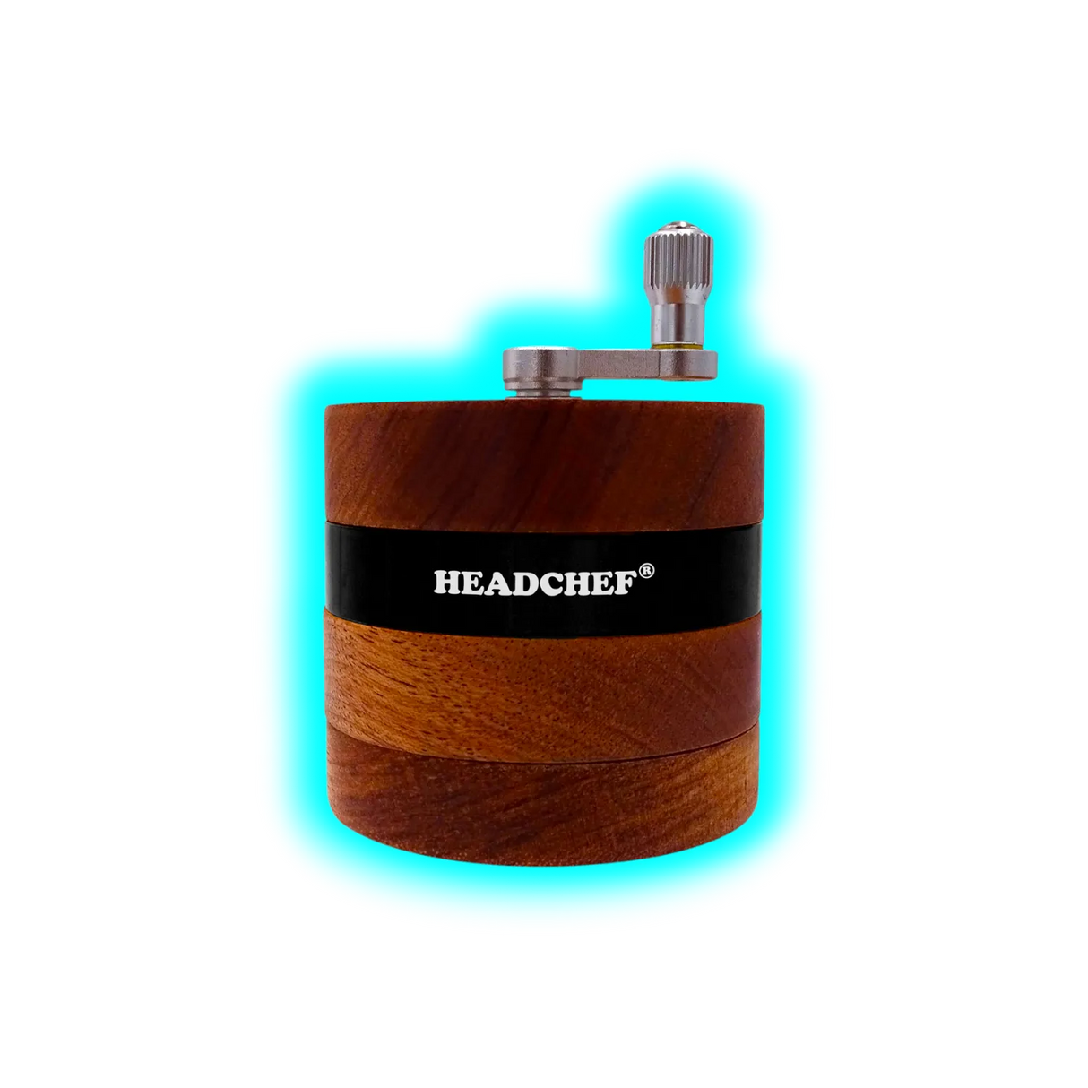 Headchef Woodsman Grinder Black 62mm