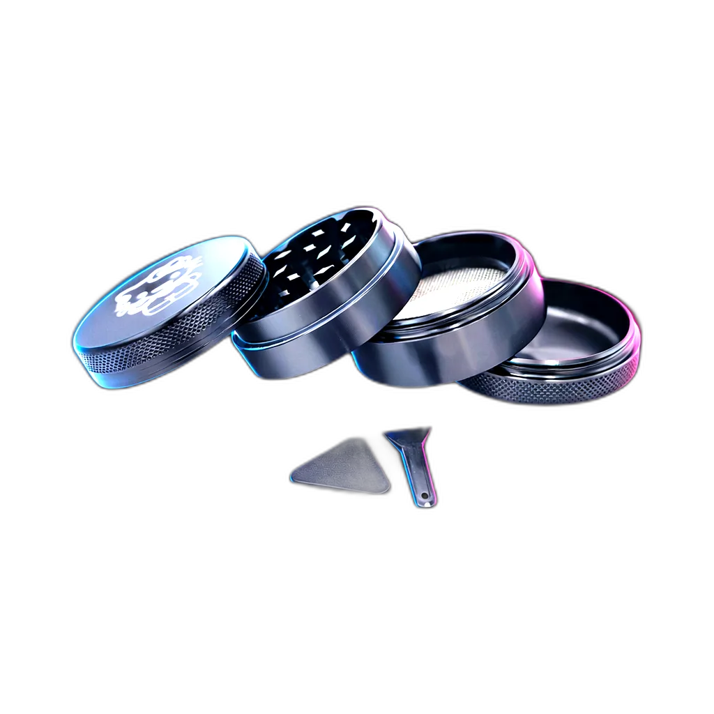 Hello Kitty Aluminium Grinder Black 4Parts 50mm