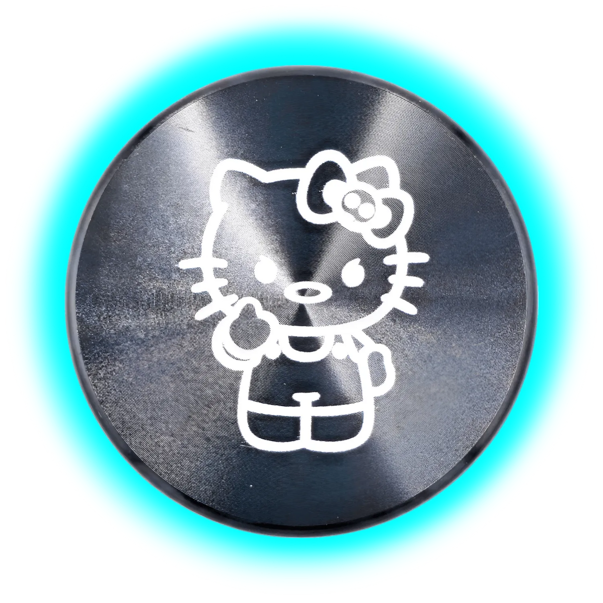 Hello Kitty Aluminium Grinder Black 4Parts 50mm