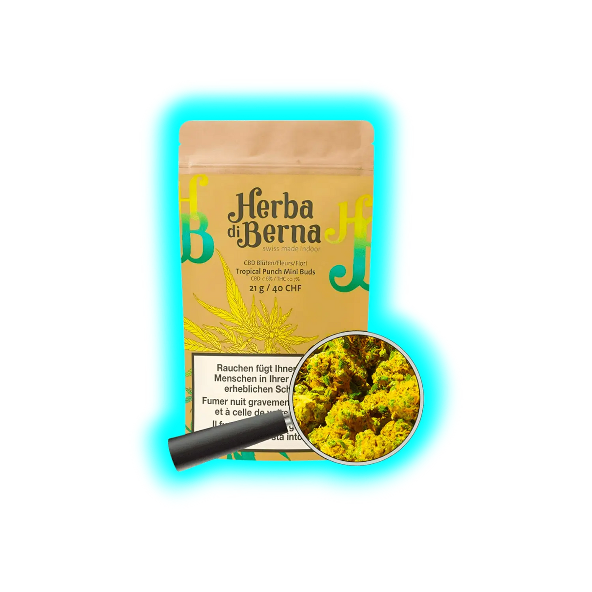 Herba di Berna Tropical Punch Mini Buds 21g