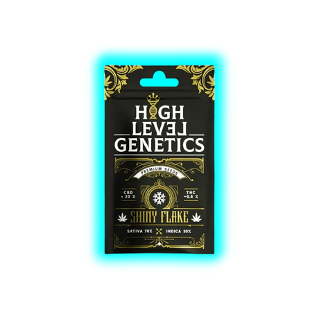 High Level Genetics Seeds Shiny Flake 3pcs fem