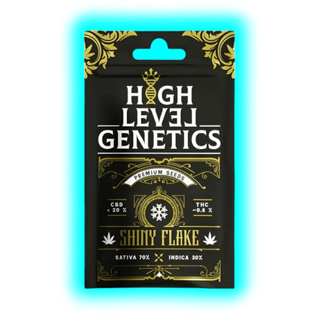 High Level Genetics Seeds Shiny Flake 3pcs fem