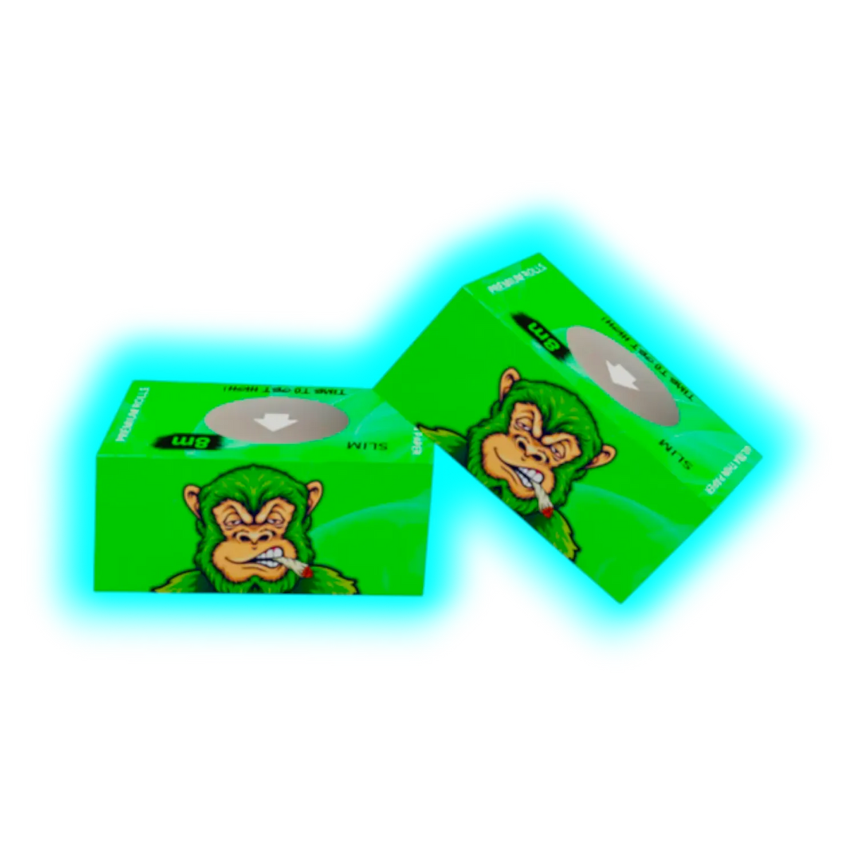 Highstore Premium Smoking Rolls 8m Green Ultra Thin