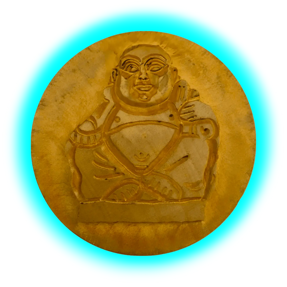 Holz Grindern Hell Buddha