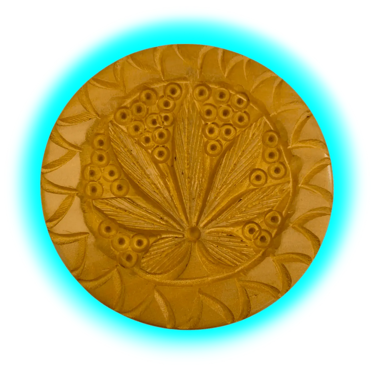 Holz Grindern Hell Leaf