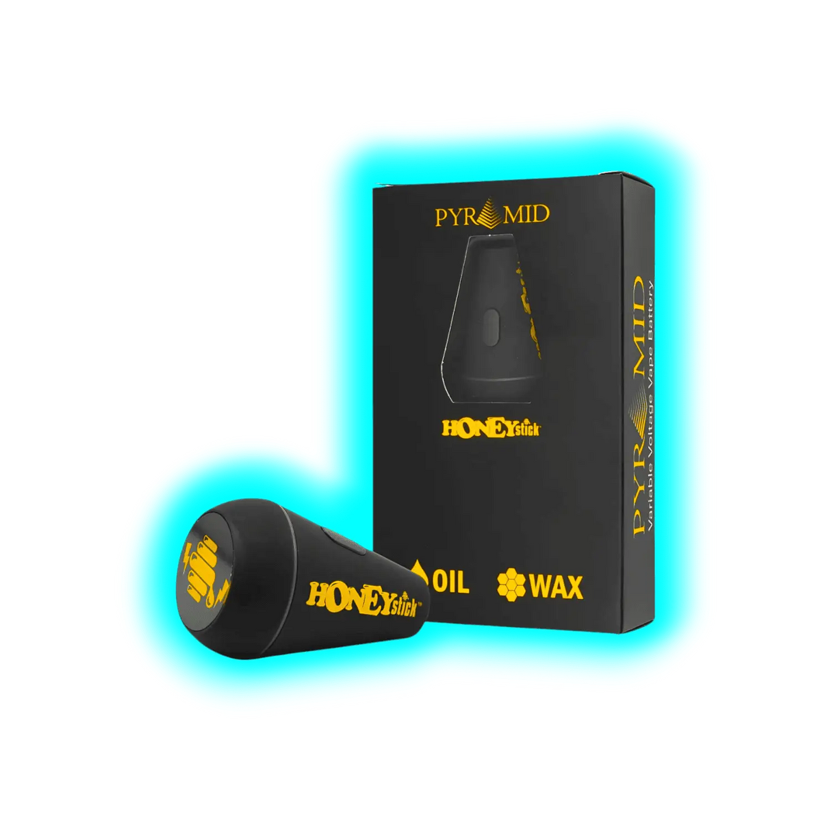 HoneyStick Pyramid Cartridge Battery Black