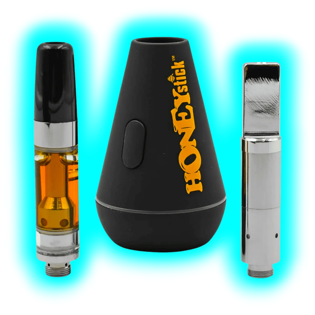 HoneyStick Pyramid Cartridge Battery Black
