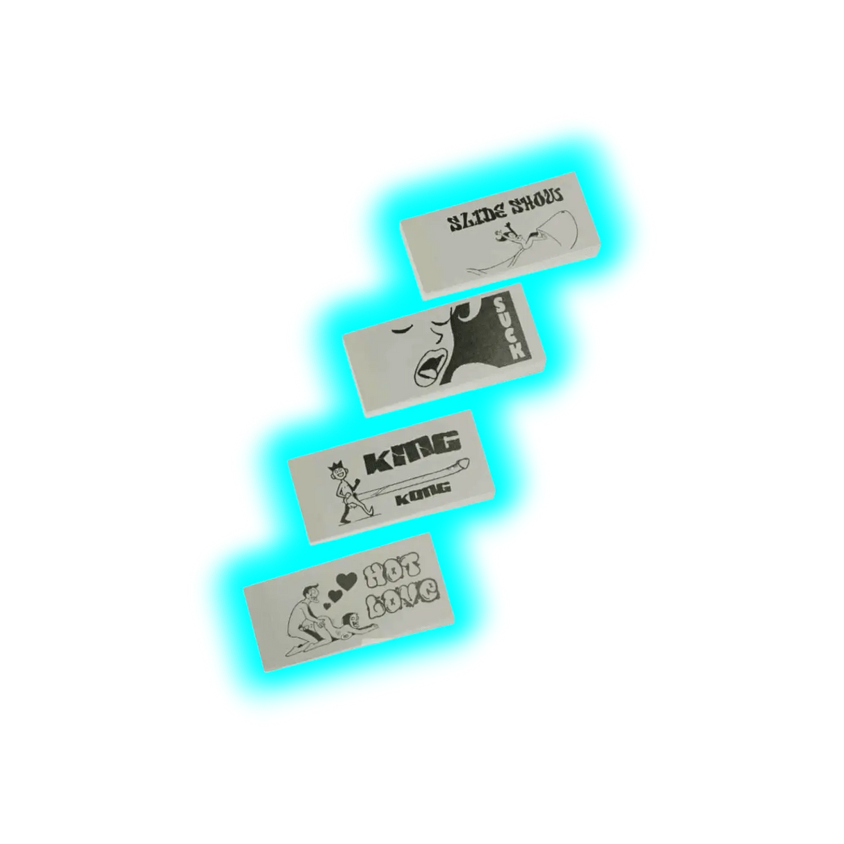 Hot Flip Book Filter Tips Box - 20 Booklets