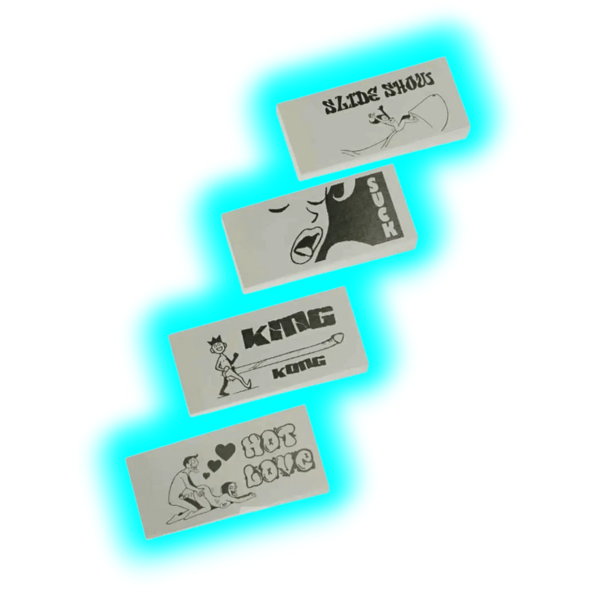 Hot Flip Book Filter Tips Box - 20 Booklets