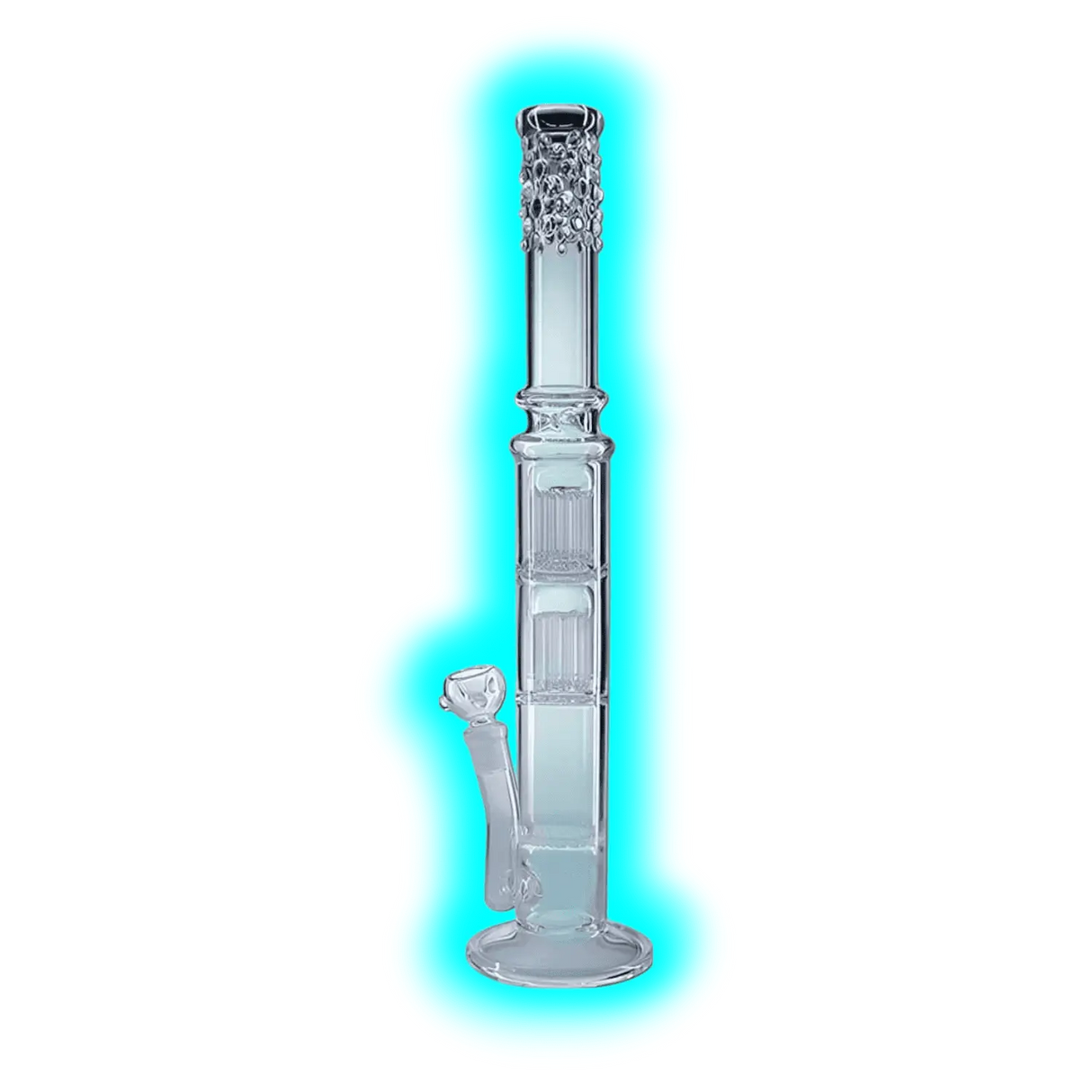 Ice Bong mit Honey Comb 2x10-Arm-Baumperkolator