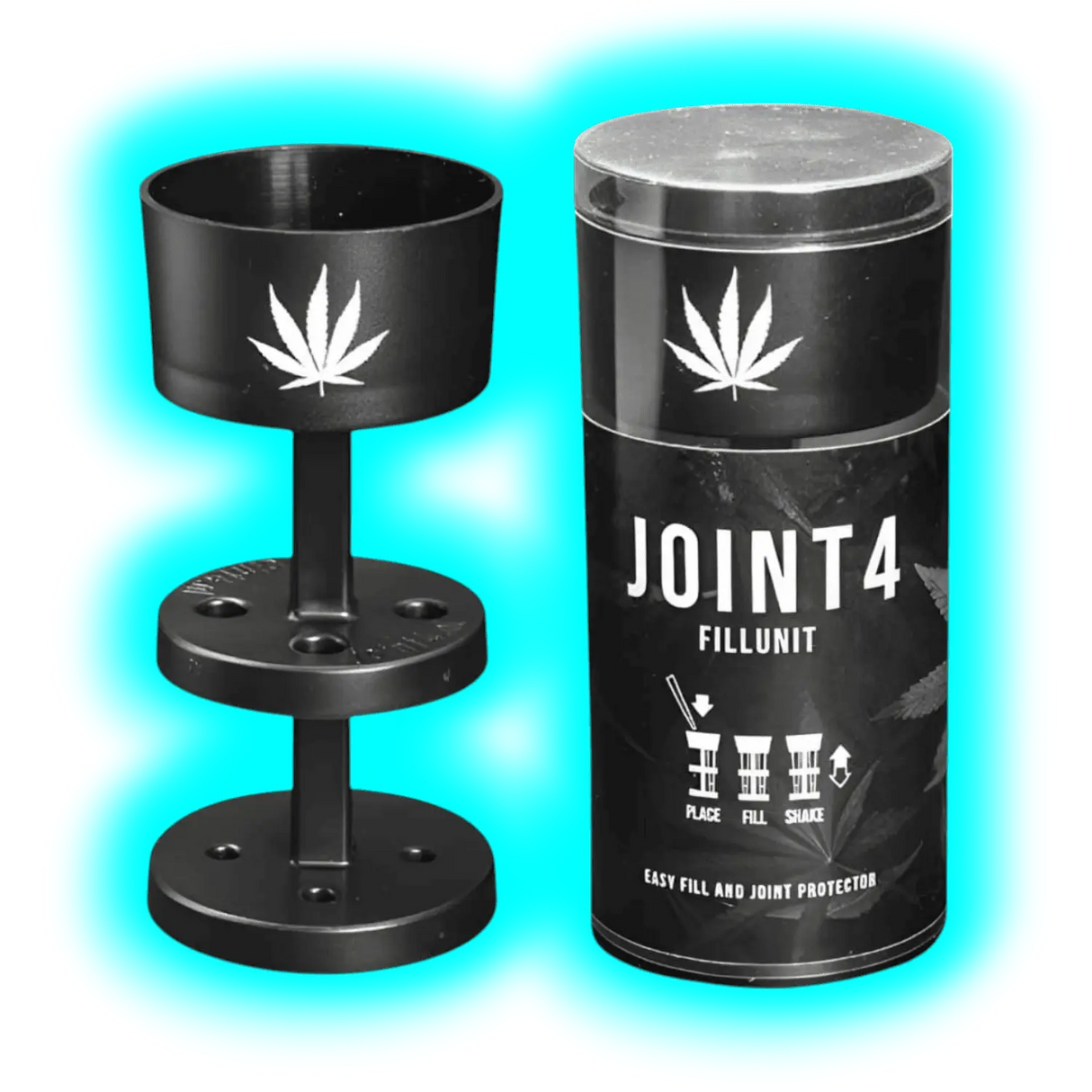 Joint-4 Joint Fill and Protector System Black with Leaf