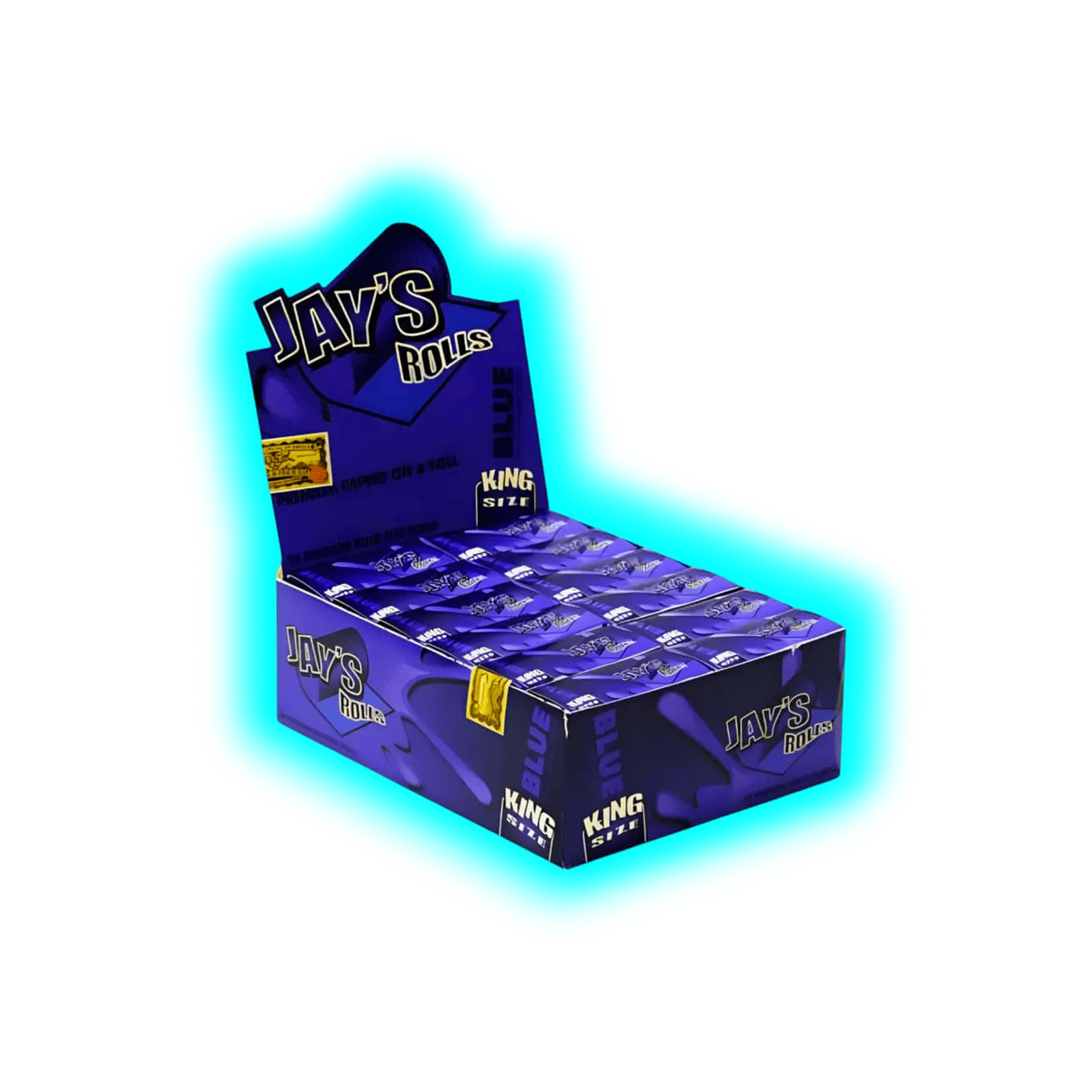 Juicy Jay's Rolls Blue Non-Flavored Box