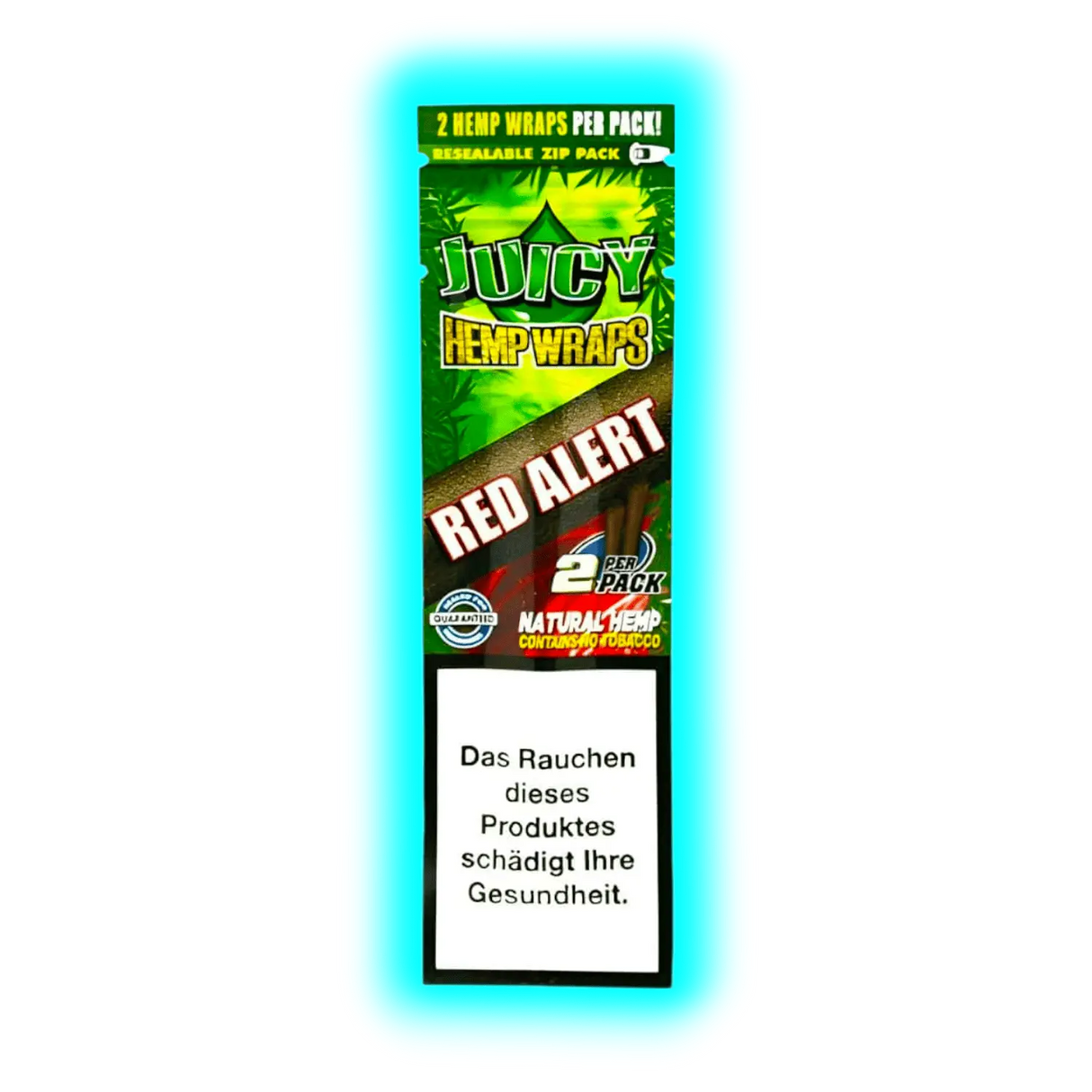 Juicy Jays Hemp Wraps Red Alert