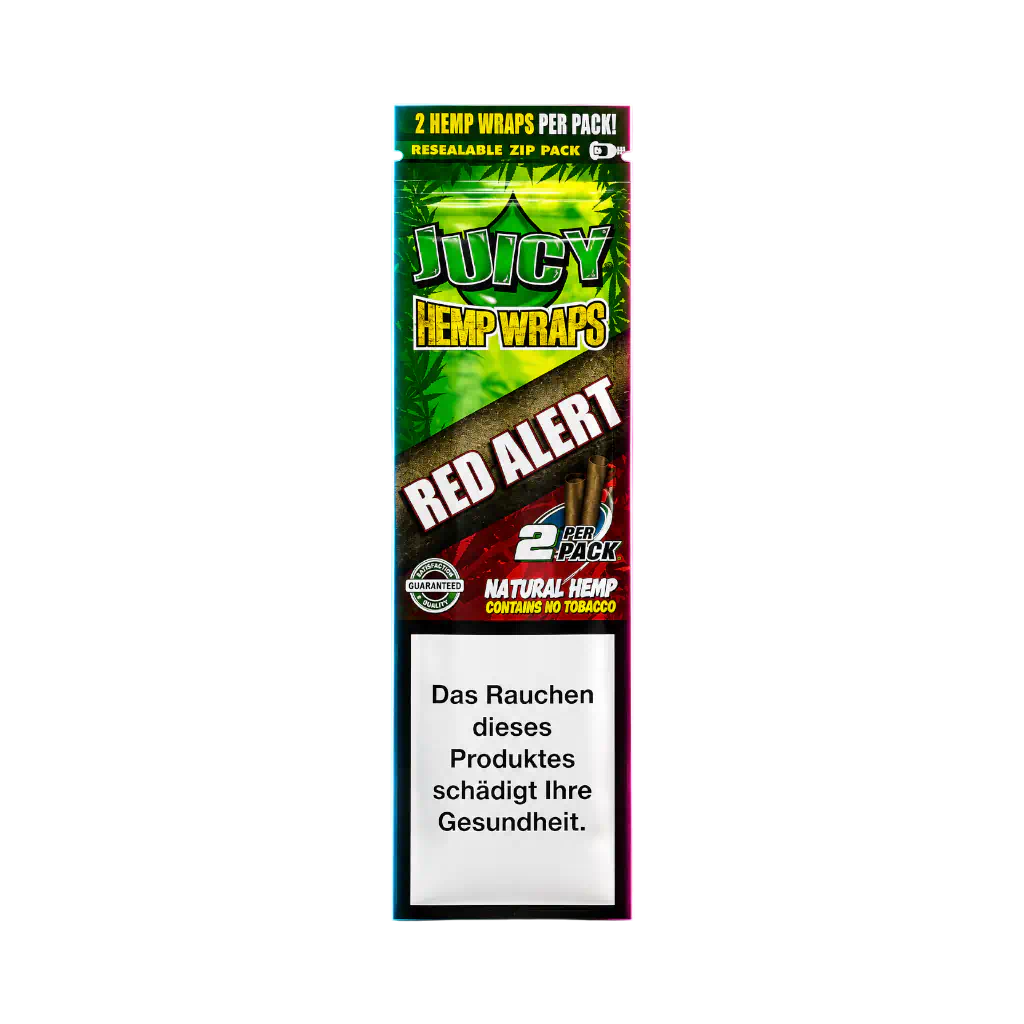Juicy Jays Hemp Wraps Red Alert