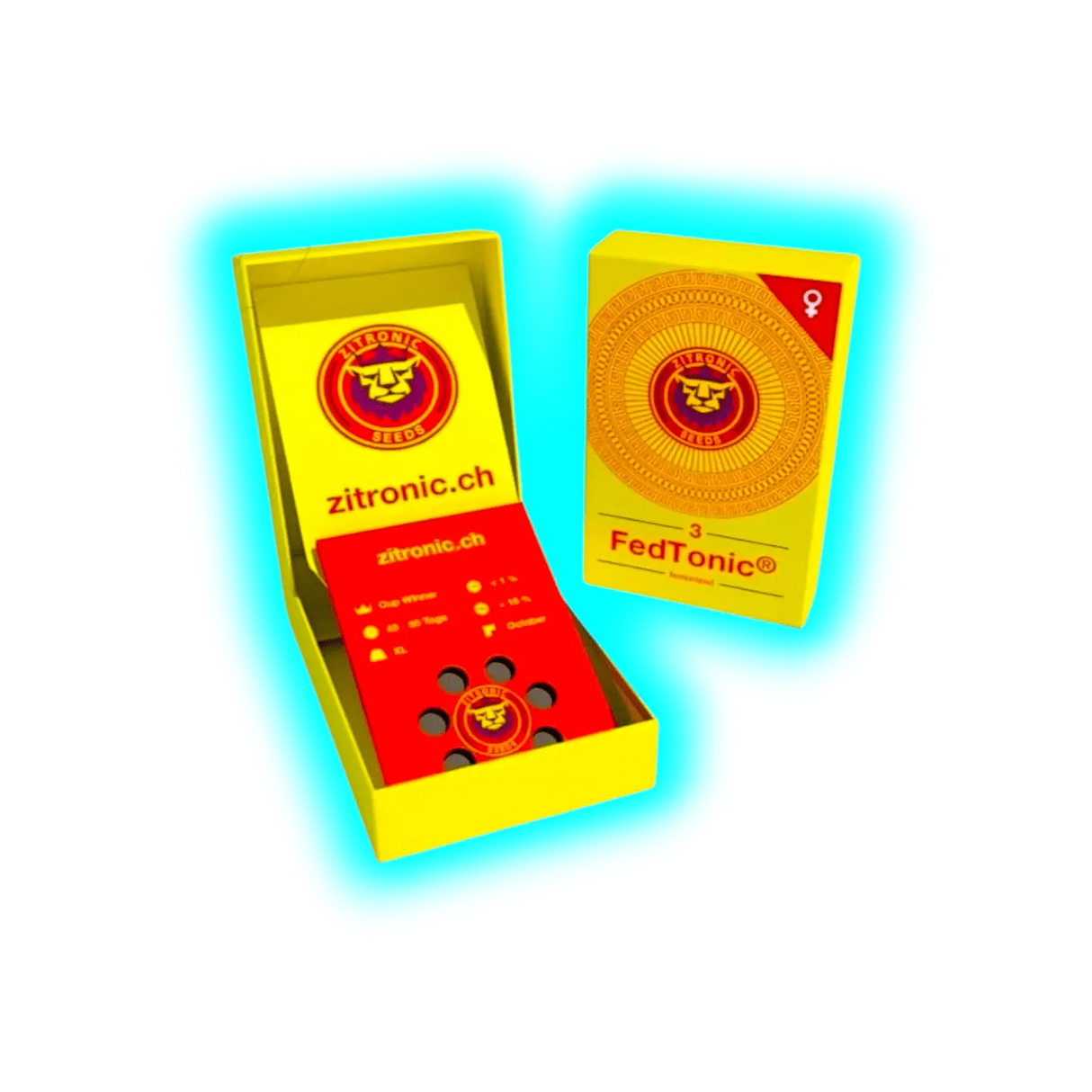 JYM's Fedtonic CBD Seeds 3 pcs