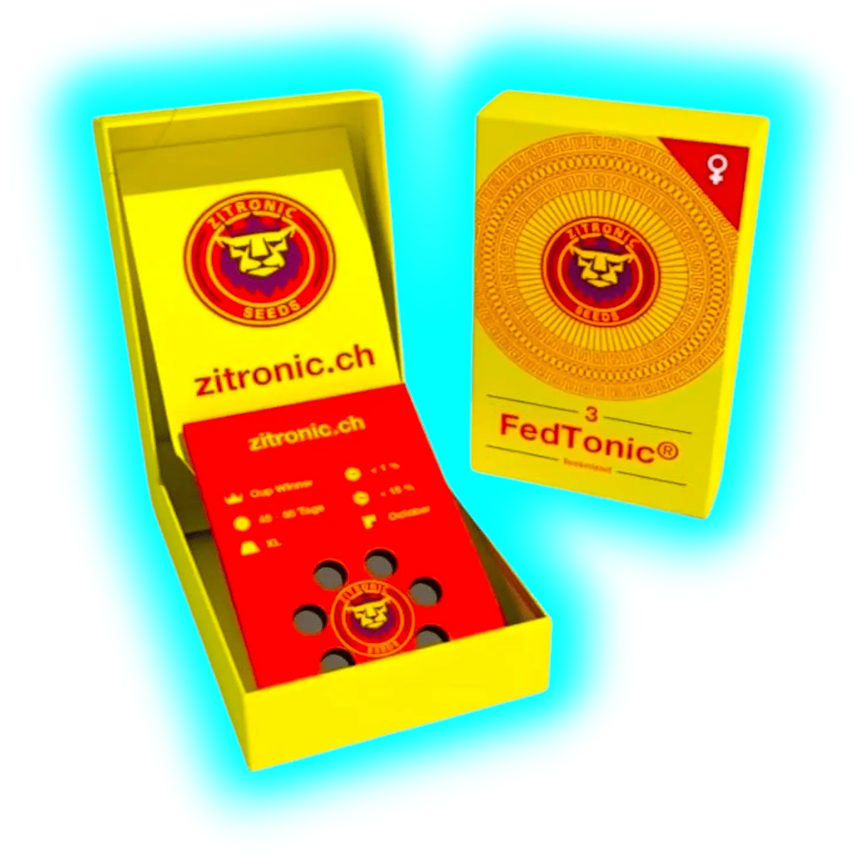 JYM's Fedtonic CBD Seeds 3 pcs