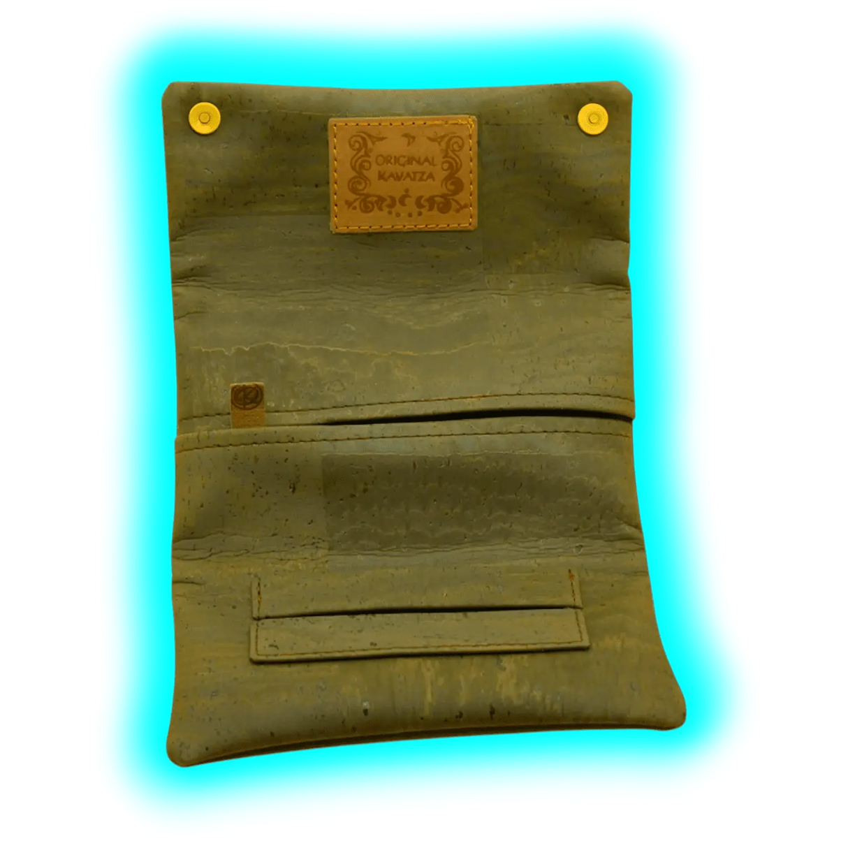 Kavatza Tabaktasche Cork TPC43-CR Olive Green Deluxe