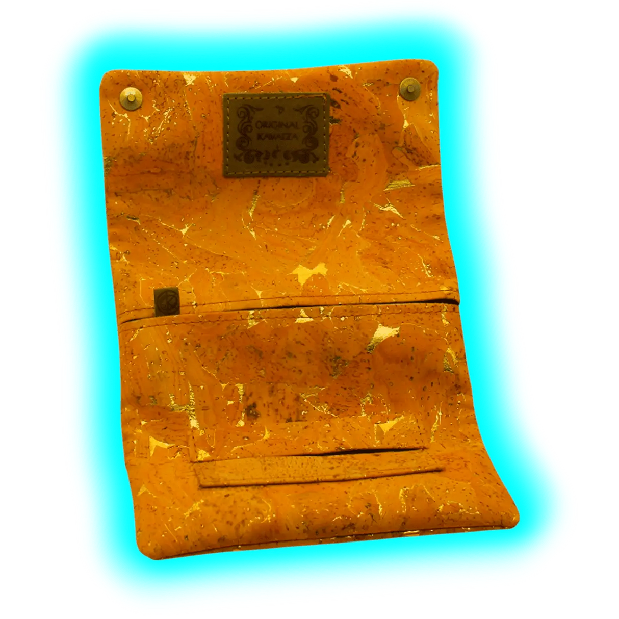 Kavatza Tabaktasche Cork TPC45-CR Nature Gold Deluxe