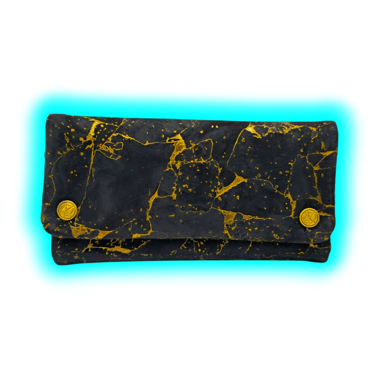 Kavatza Tabaktasche Cork TPC46-CR Golden Black Deluxe