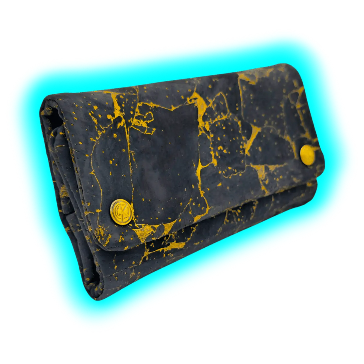 Kavatza Tabaktasche Cork TPC46-CR Golden Black Deluxe