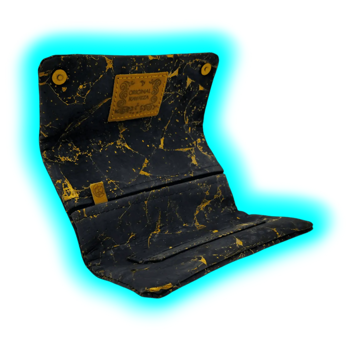 Kavatza Tabaktasche Cork TPC46-CR Golden Black Deluxe