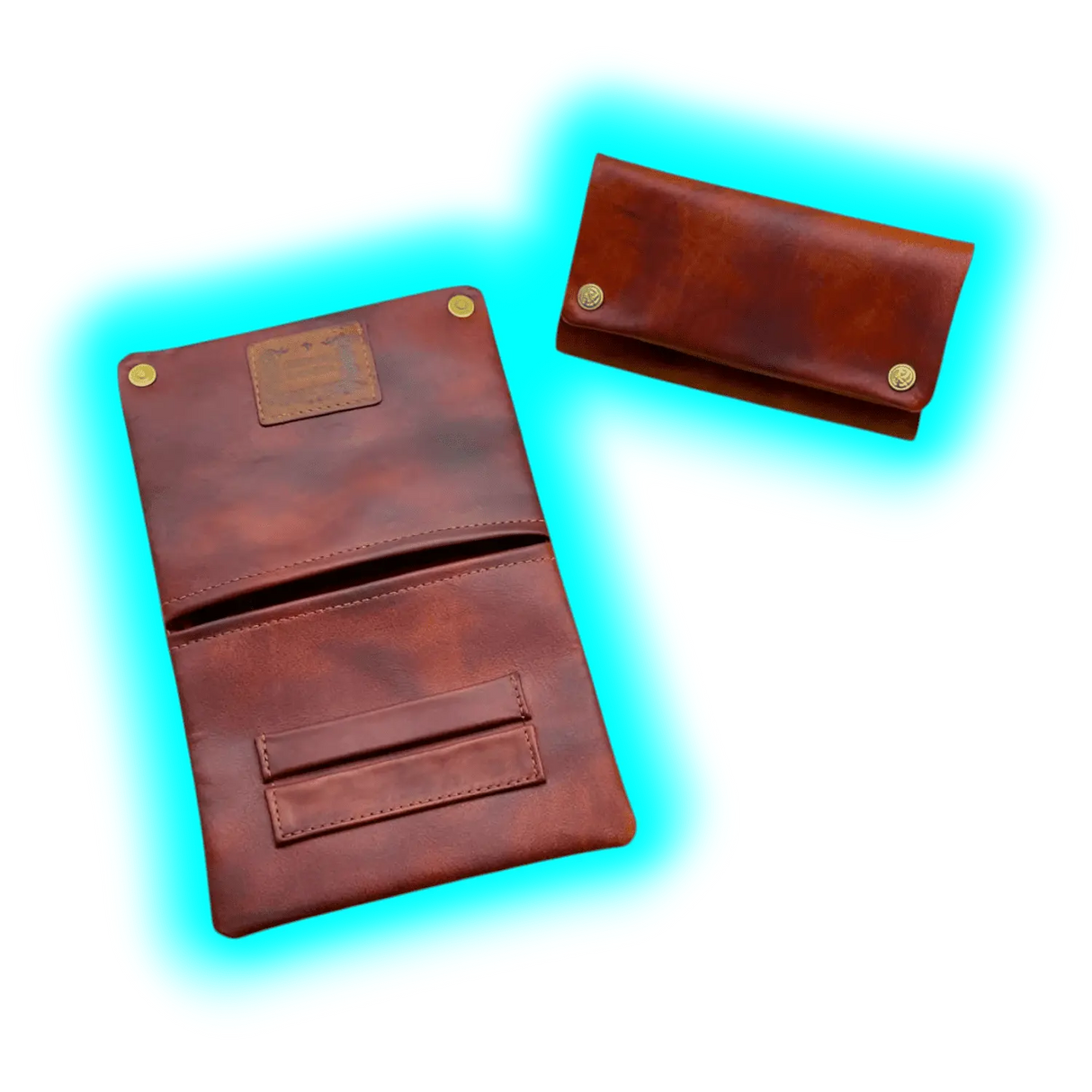 Kavatza Tabaktasche Leather TP17-RO Havana Deluxe