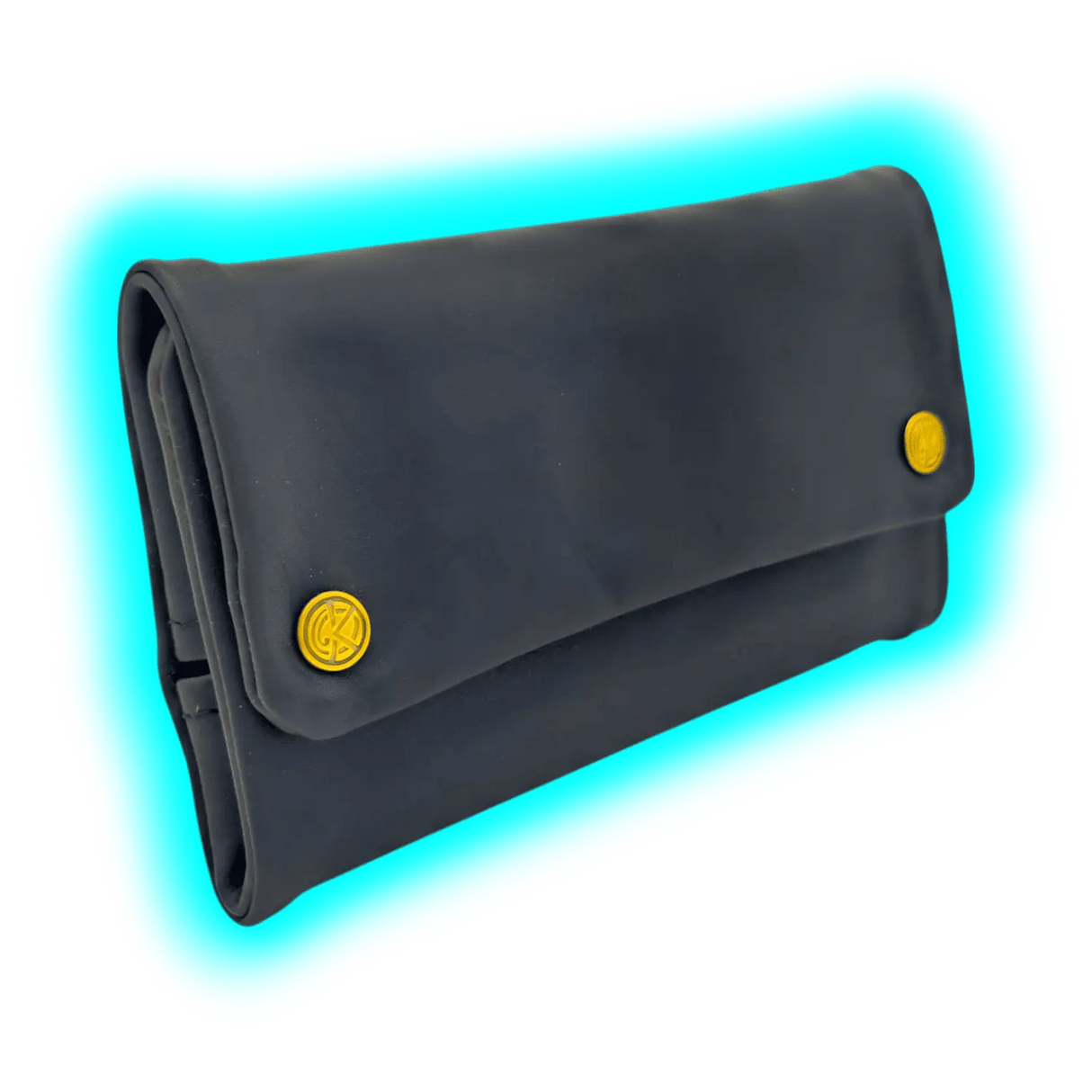 Kavatza Tabaktasche TP01-CR Classic Deluxe Smooth Goat Hide Black