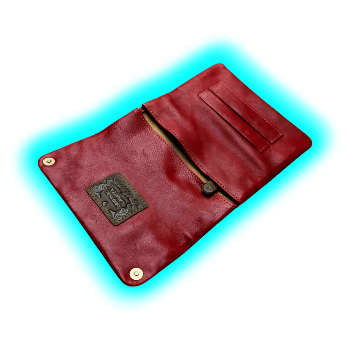 Kavatza Tabaktasche TP10 Flamenco Smooth Cowhide Red