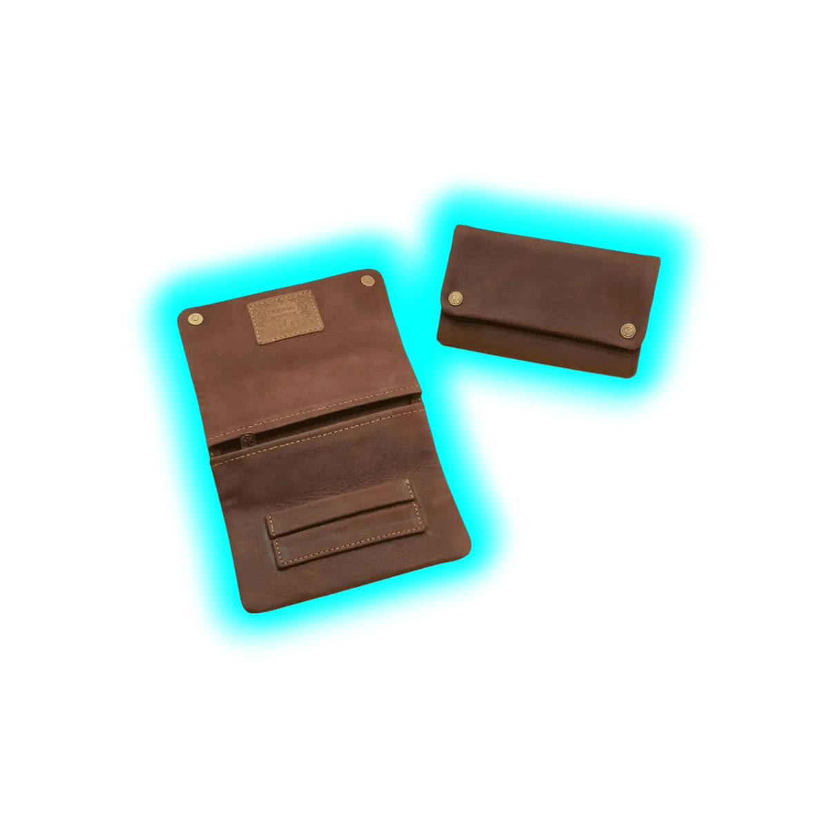 Kavatza Tabaktasche TP11-CR Cowboy Deluxe Vegi Tanned Nubuc Cowhide Taupe